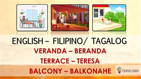 porches in tagalog